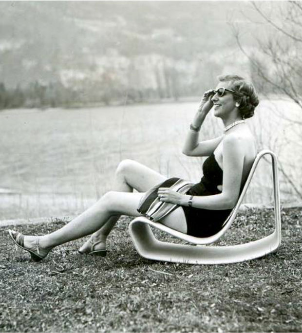 La silla de bucle 1954