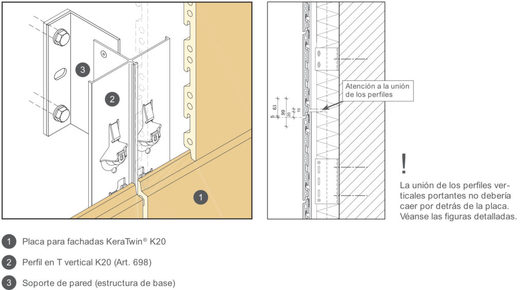 detalle-sistema de fijación para fachada k20